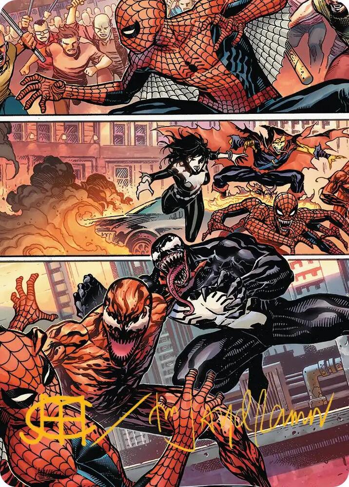 Maximum Carnage Art Card (Gold-Stamped Signature) [Art Series: Marvel's Spider-Man] 46