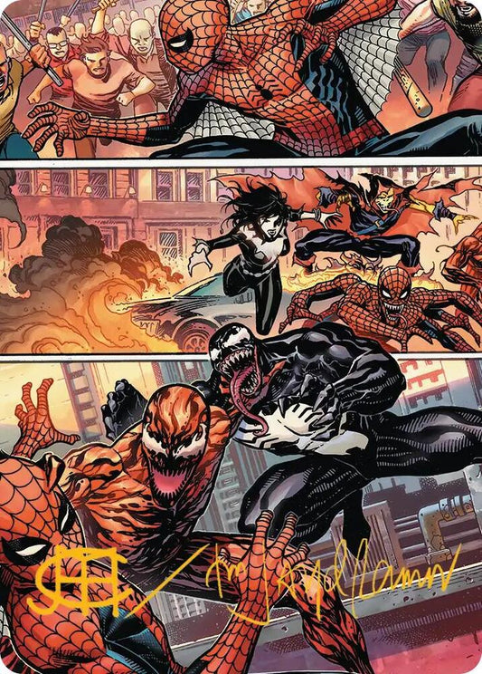 Maximum Carnage Art Card (Gold-Stamped Signature) [Art Series: Marvel's Spider-Man] 46