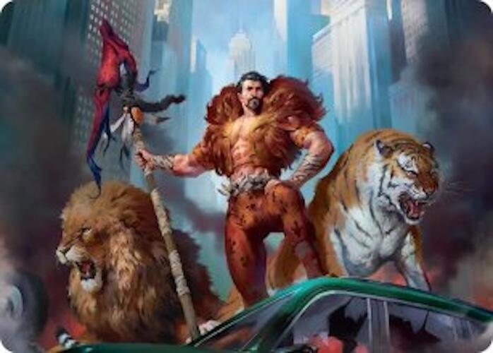 Kraven, Proud Predator Art Card [Art Series: Marvel's Spider-Man] 28