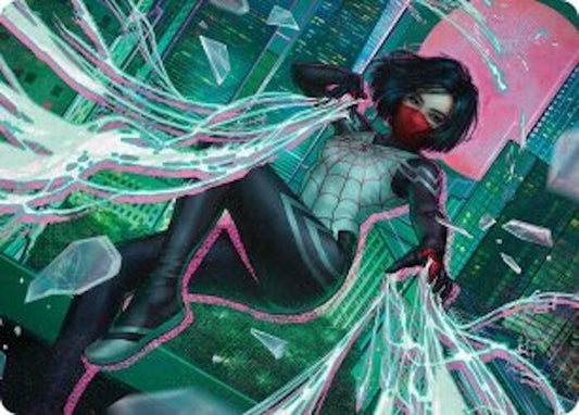 Silk, Web Weaver Art Card (29/54) [Art Series: Marvel's Spider-Man] 29
