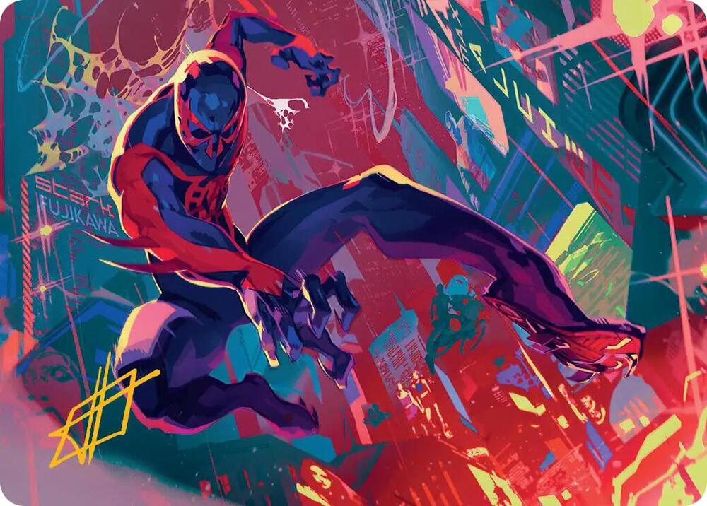 Spider-Man 2099 Art Card (Gold-Stamped Signature) [Art Series: Marvel's Spider-Man] 30