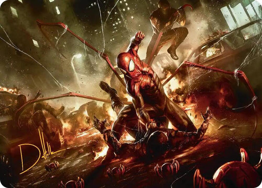 Superior Spider-Man Art Card (Gold-Stamped Signature) [Art Series: Marvel's Spider-Man] 32