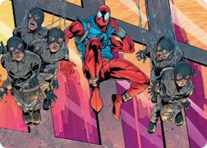 Scarlet Spider, Ben Reilly Art Card [Art Series: Marvel's Spider-Man] 38