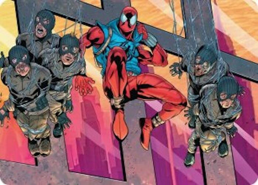 Scarlet Spider, Ben Reilly Art Card [Art Series: Marvel's Spider-Man] 38