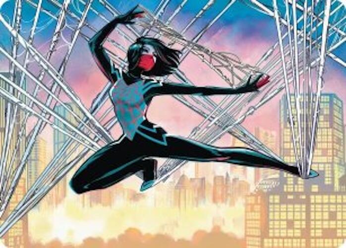 Silk, Web Weaver Art Card (39/54) [Art Series: Marvel's Spider-Man] 39