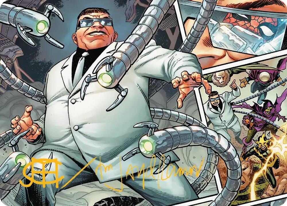 Doctor Octopus, Master Planner Art Card (48/54) (Gold-Stamped Signature) [Art Series: Marvel's Spider-Man] 48