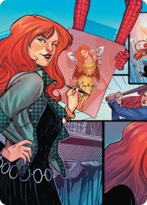 Mary Jane Watson Art Card [Art Series: Marvel's Spider-Man] 50