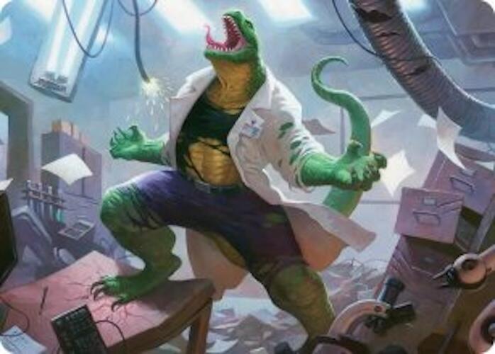 Lizard, Connors's Curse Art Card [Art Series: Marvel's Spider-Man] 18