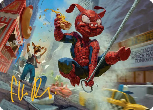Spider-Ham, Peter Porker Art Card (Gold-Stamped Signature) [Art Series: Marvel's Spider-Man] 19
