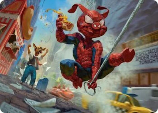 Spider-Ham, Peter Porker Art Card [Art Series: Marvel's Spider-Man] 19