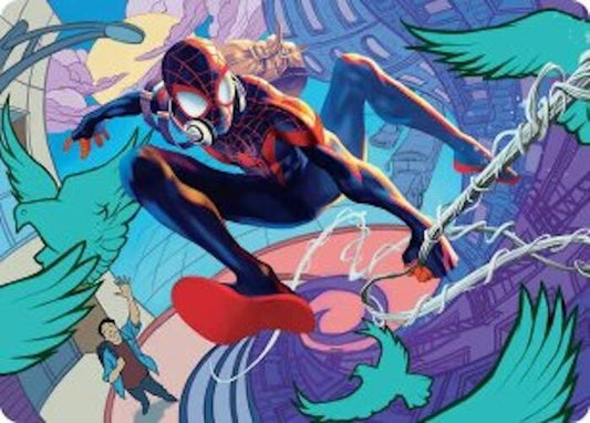 Spider-Man, Brooklyn Visionary Art Card [Art Series: Marvel's Spider-Man] 20