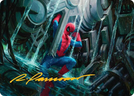 Strength of Will Art Card (Gold-Stamped Signature) [Art Series: Marvel's Spider-Man] 22