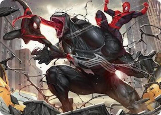 Terrific Team-Up Art Card [Art Series: Marvel's Spider-Man] 23