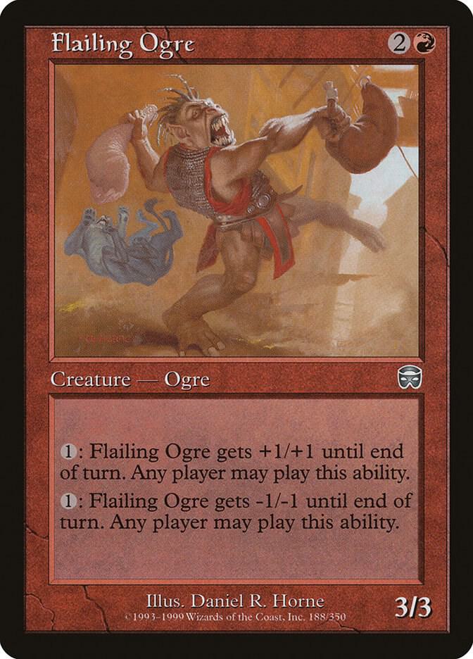 Flailing Ogre [Mercadian Masques] 188