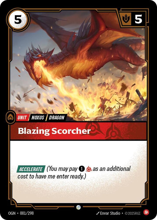 Blazing Scorcher [Origins] 001/298