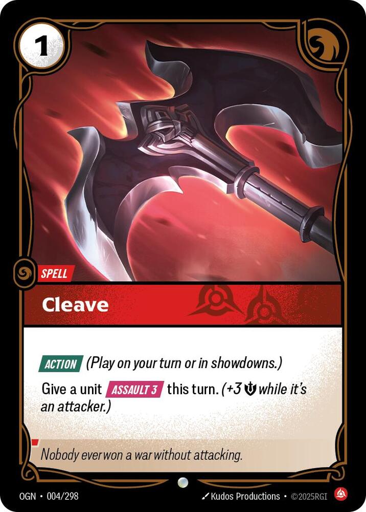 Cleave [Origins] 004/298