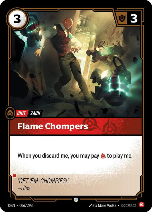 Flame Chompers [Origins] 006/298