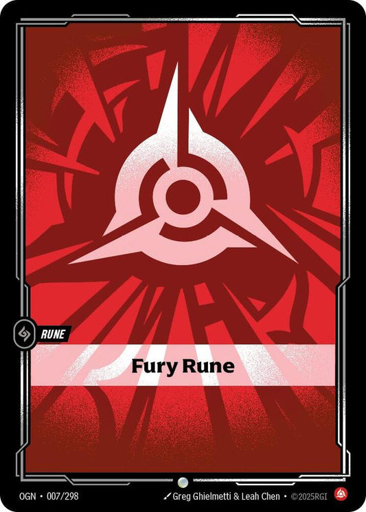 Fury Rune [Origins] 007/298