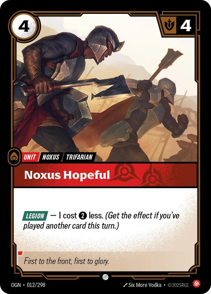 Noxus Hopeful [Origins] 012/298
