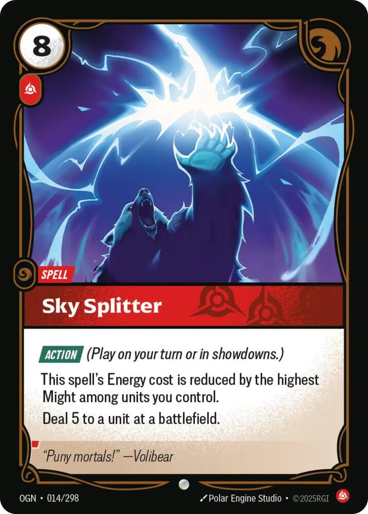 Sky Splitter [Origins] 014/298