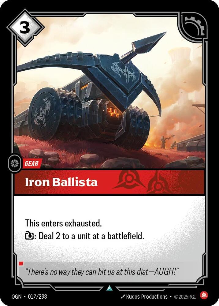 Iron Ballista [Origins] 017/298