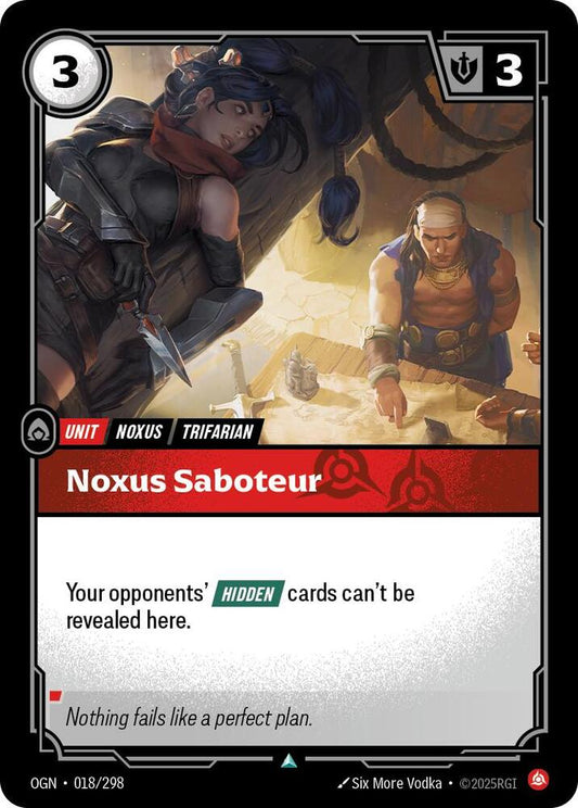 Noxus Saboteur [Origins] 018/298