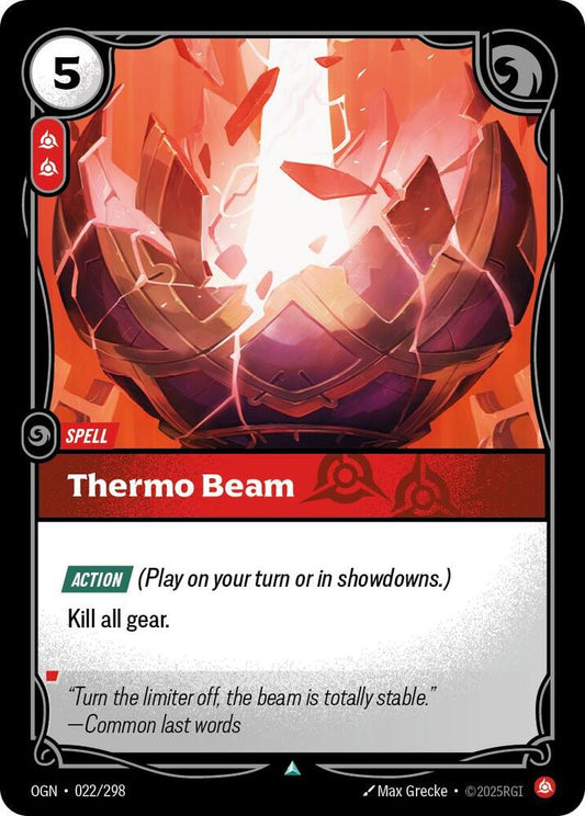 Thermo Beam [Origins] 022/298