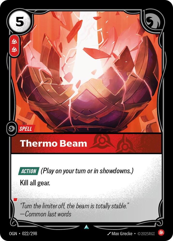 Thermo Beam [Origins] 022/298