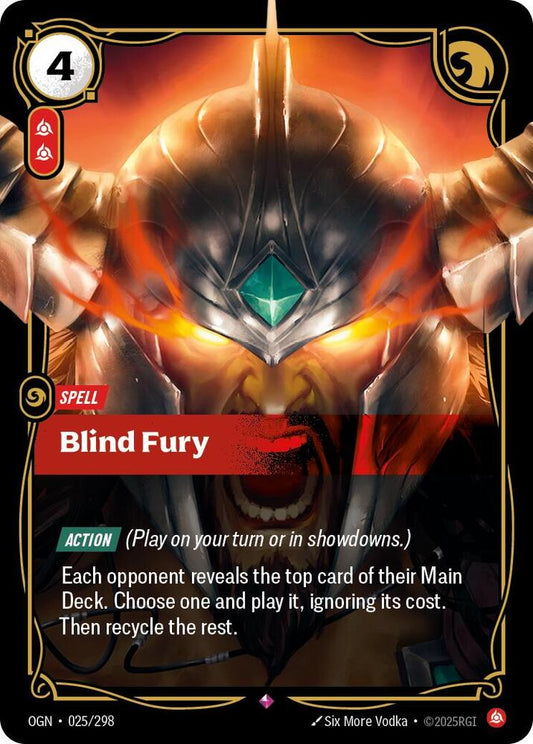 Blind Fury [Origins] 025/298