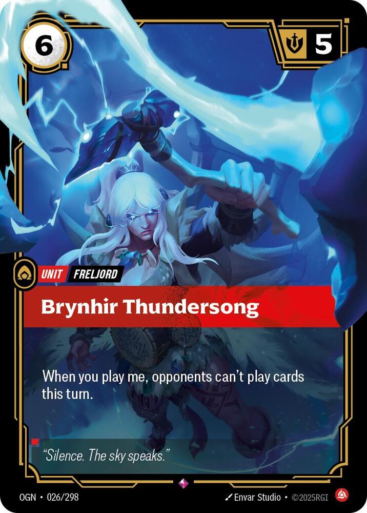 Brynhir Thundersong [Origins] 026/298