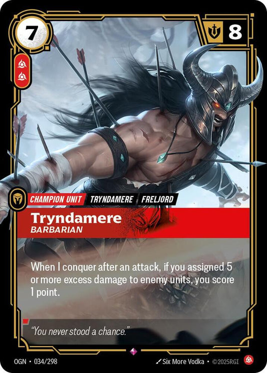 Tryndamere - Barbarian [Origins] 034/298