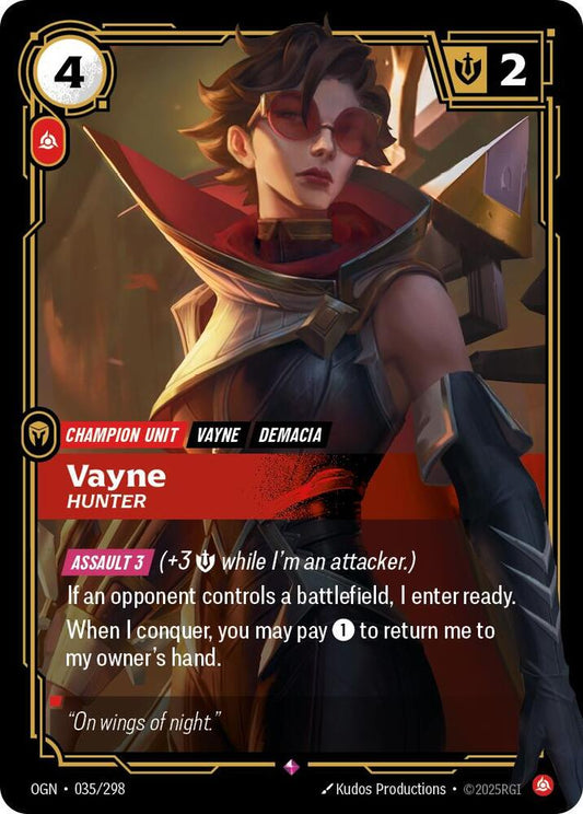 Vayne - Hunter [Origins] 035/298