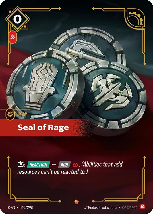 Seal of Rage [Origins] 040/298