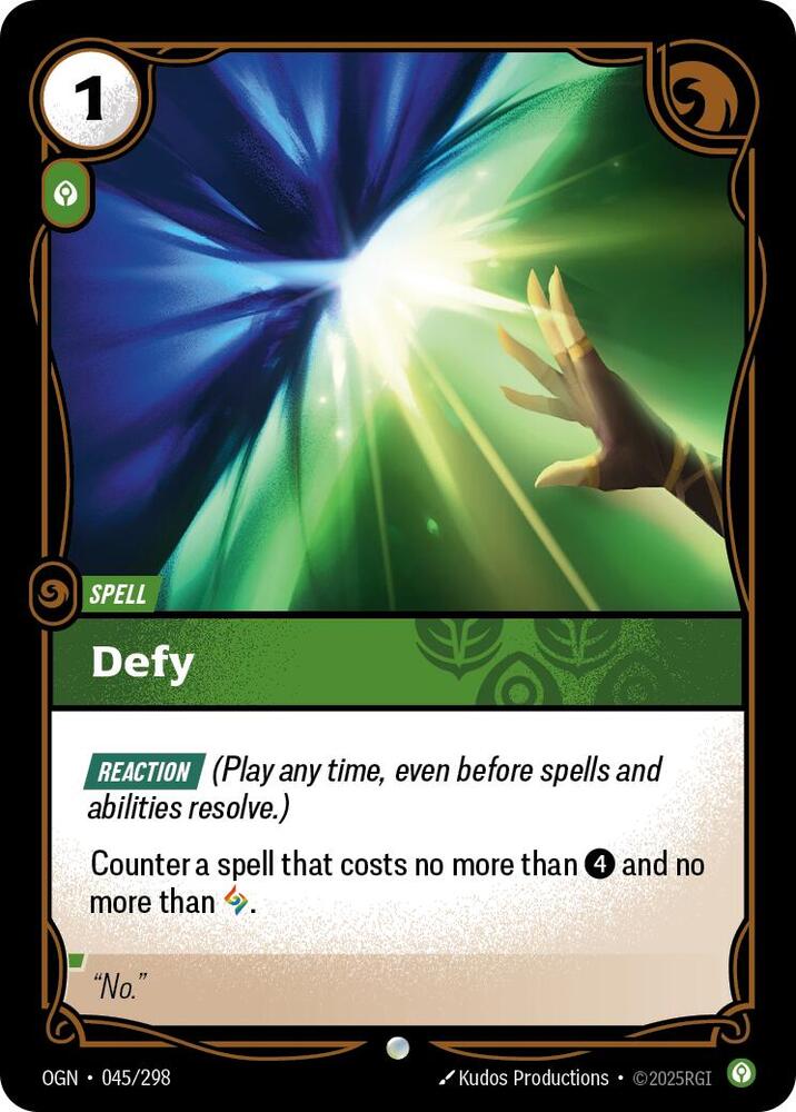 Defy [Origins] 045/298