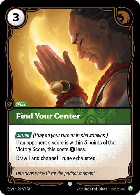 Find Your Center [Origins] 047/298