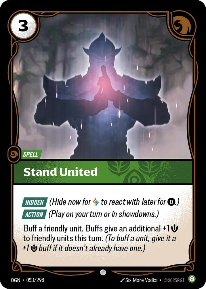 Stand United [Origins] 053/298