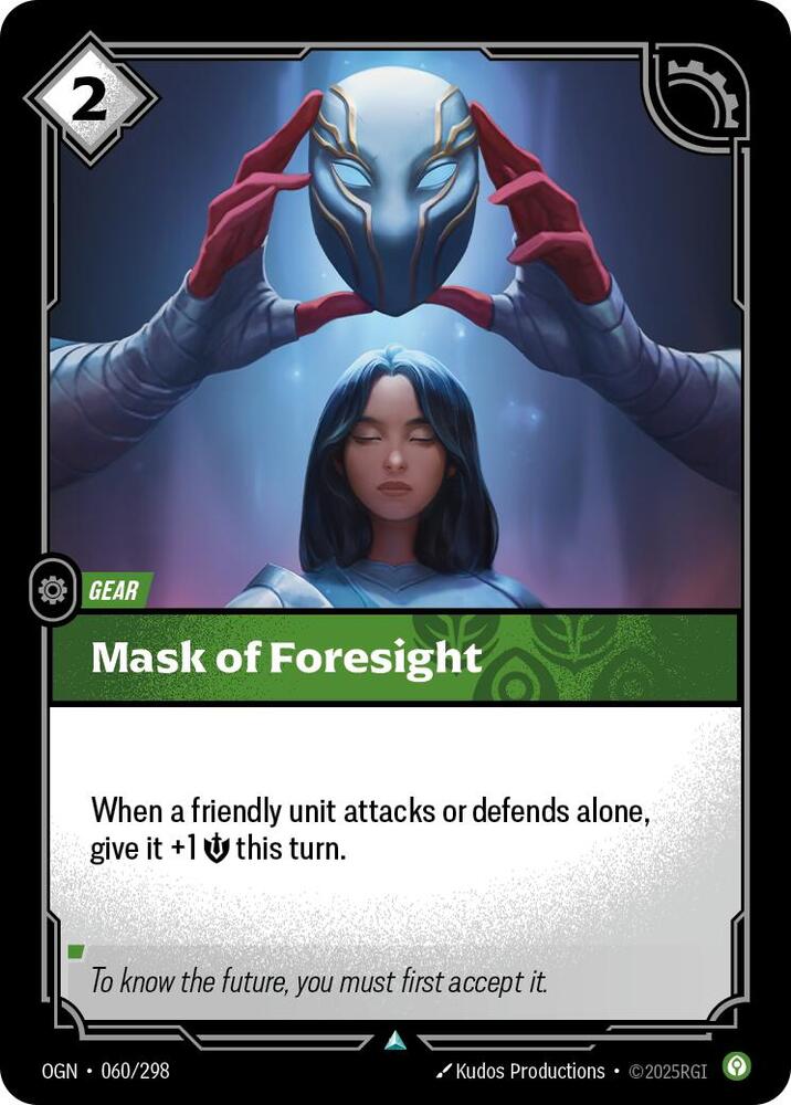 Mask of Foresight [Origins] 060/298