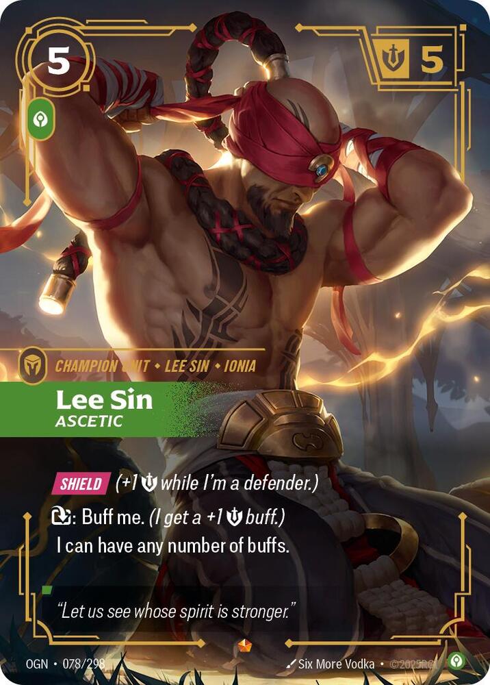 Lee Sin - Ascetic [Origins] 078/298