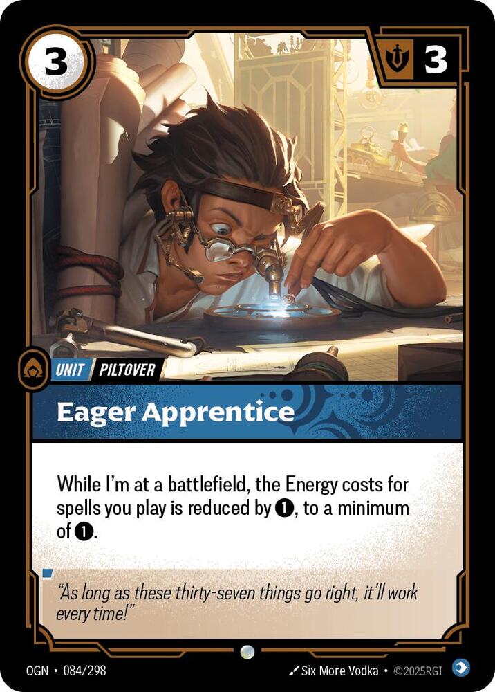 Eager Apprentice [Origins] 084/298