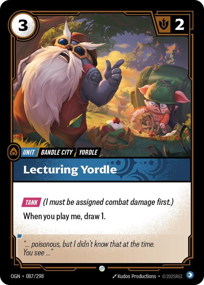 Lecturing Yordle [Origins] 087/298