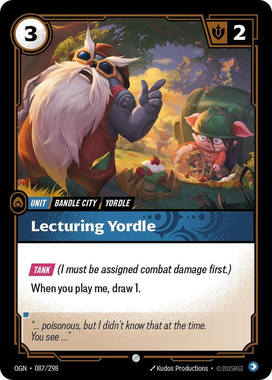 Lecturing Yordle [Origins] 087/298