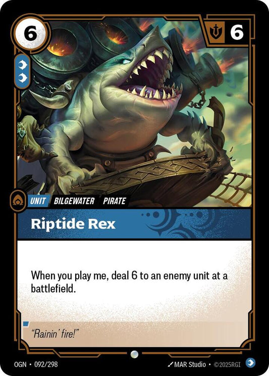 Riptide Rex [Origins] 092/298