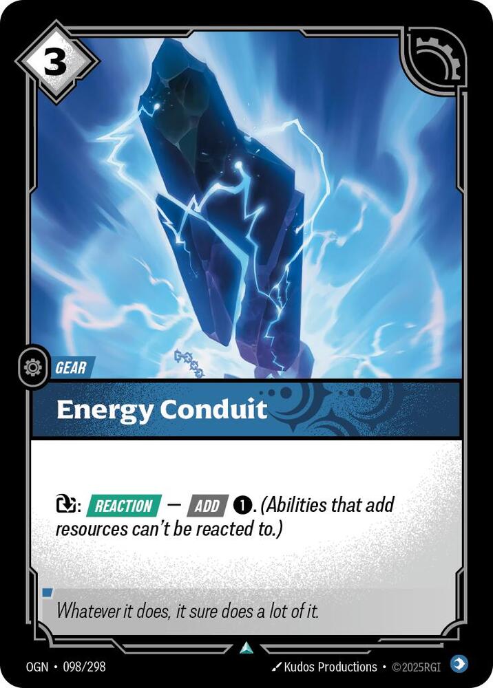 Energy Conduit [Origins] 098/298