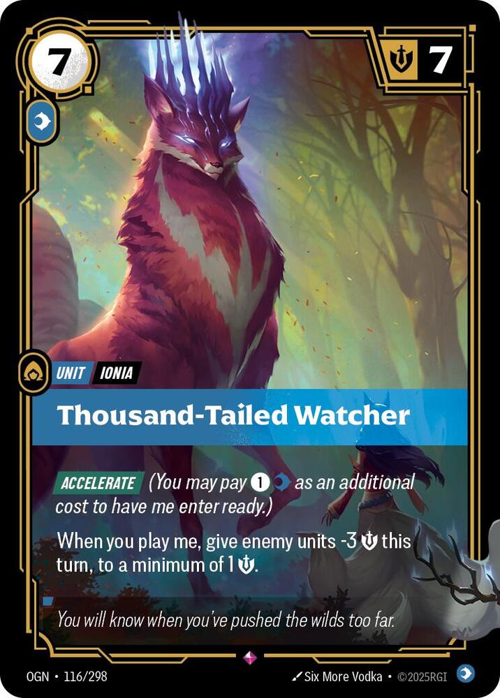 Thousand-Tailed Watcher [Origins] 116/298