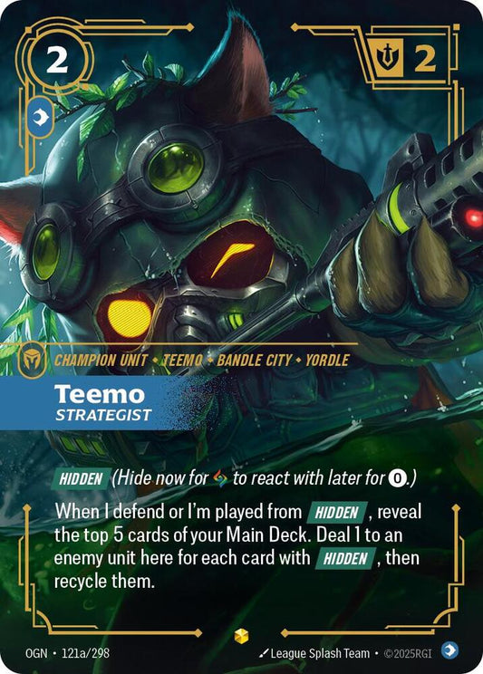 Teemo - Strategist (Alternate Art) [Origins] 121a/298