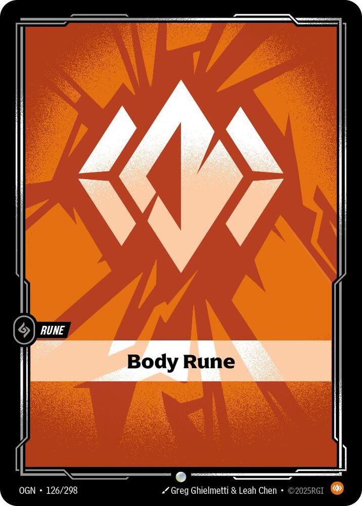 Body Rune [Origins] 126/298