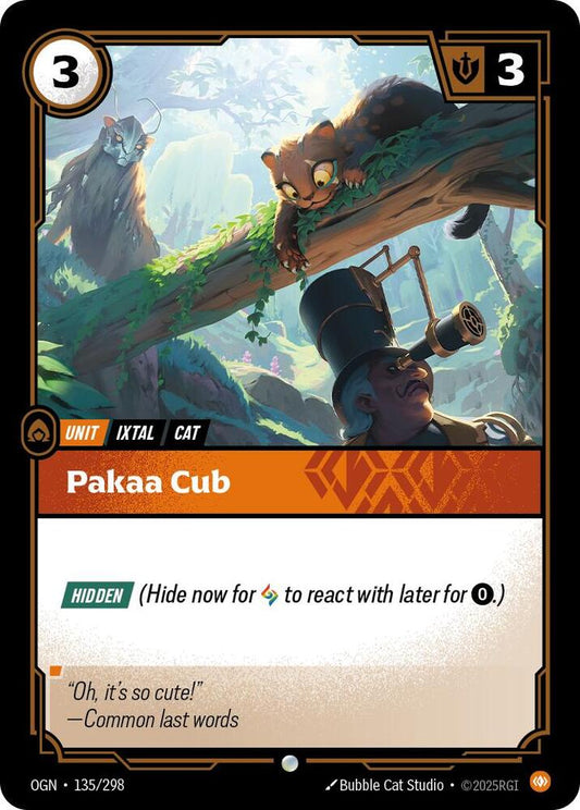 Pakaa Cub [Origins] 135/298