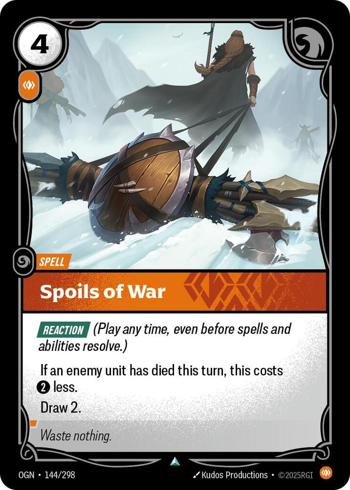 Spoils of War [Origins] 144/298