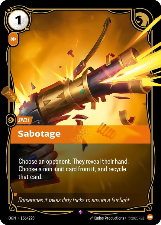 Sabotage [Origins] 156/298