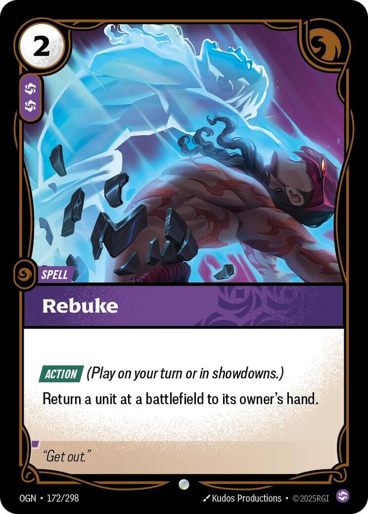 Rebuke [Origins] 172/298